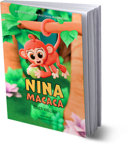 Foto do livro digital Nina Macaca